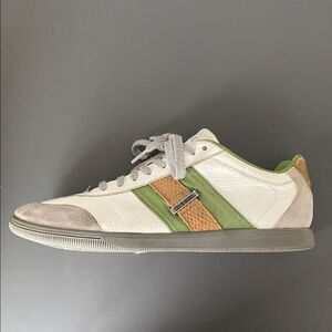 VTG Y2K Diesel Men's Green, Brown, Gray, White Sneakers Sz 10 Street